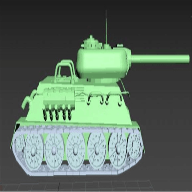 崆峒充气军用坦克模型